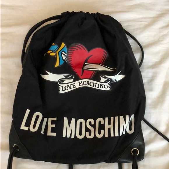 Moschino draw string bag - Picture 2 of 2